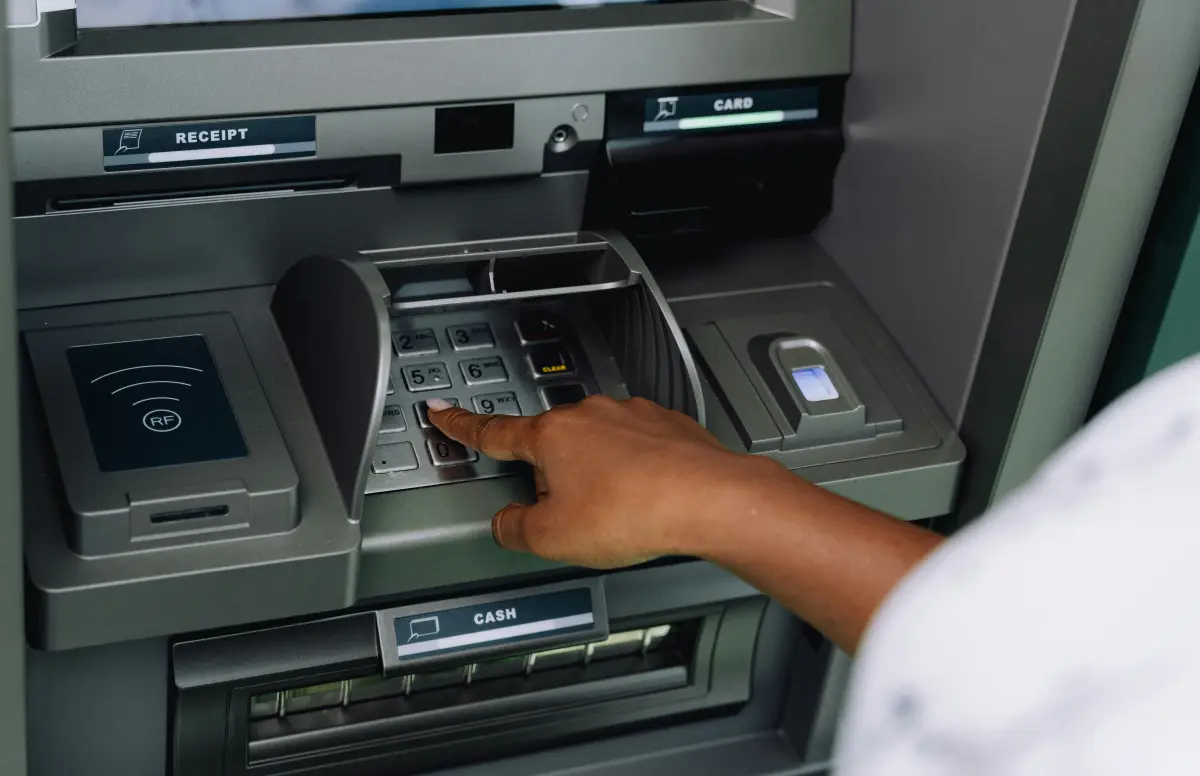 Cash advance warning showing high interest charges and ATM withdrawal
