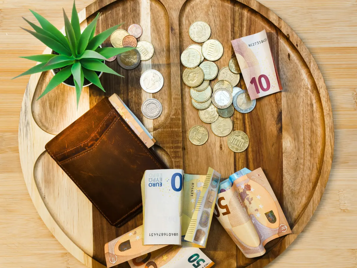 Debt management settlement and bankruptcy comparison illustration