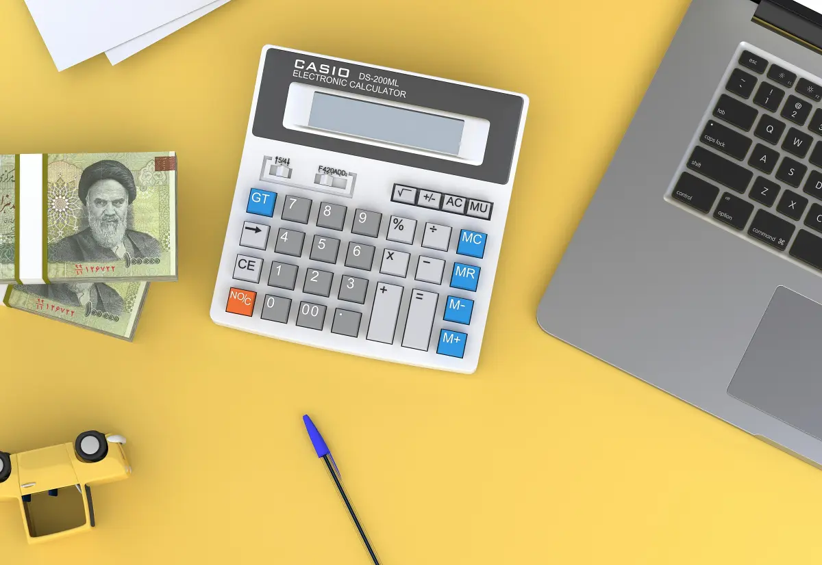 Financial planning illustration showing savings, loans, and investments icons