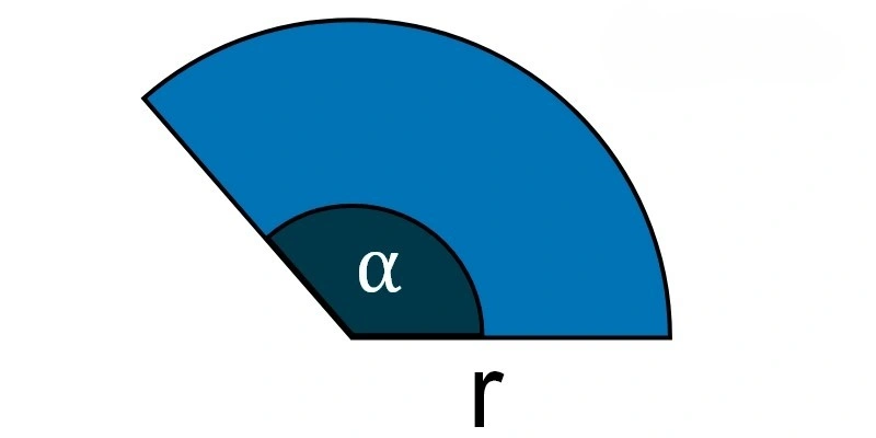 area of a sector