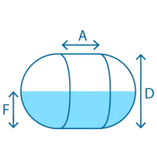  Horizontal Capsule tank