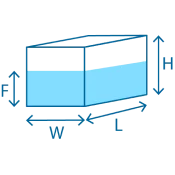 Rectangular tank