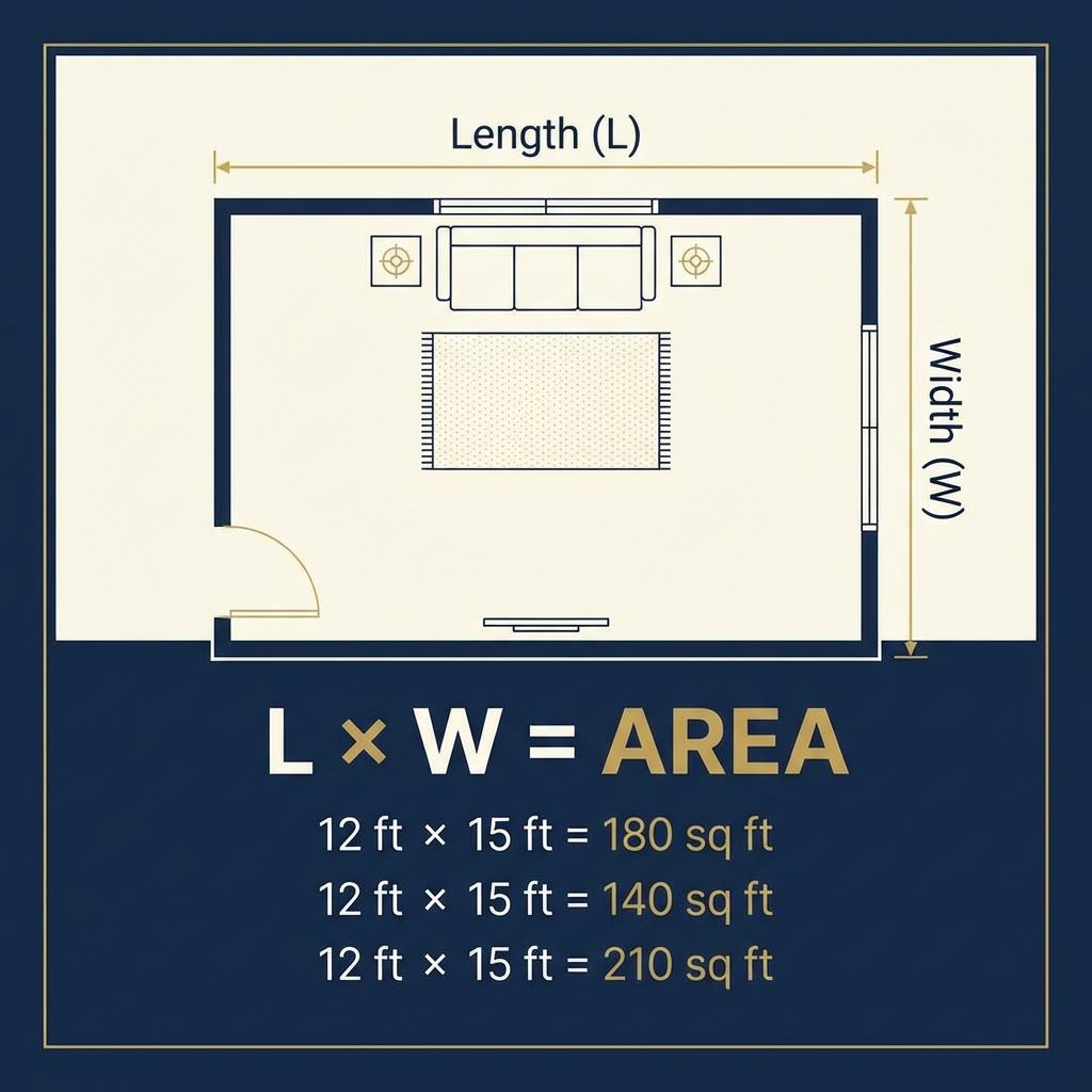 Room layout and furniture placement diagram