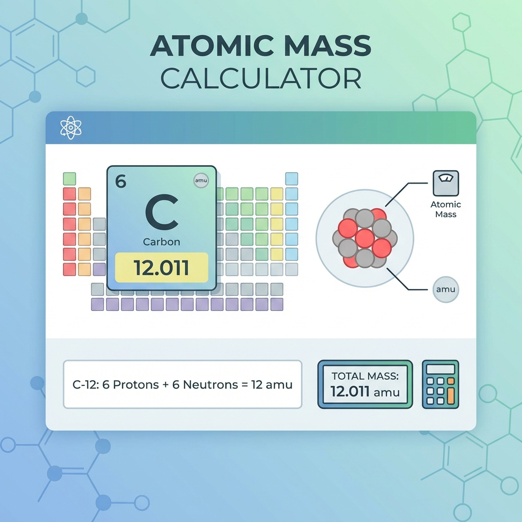 Atomic Mass Calculator Hero