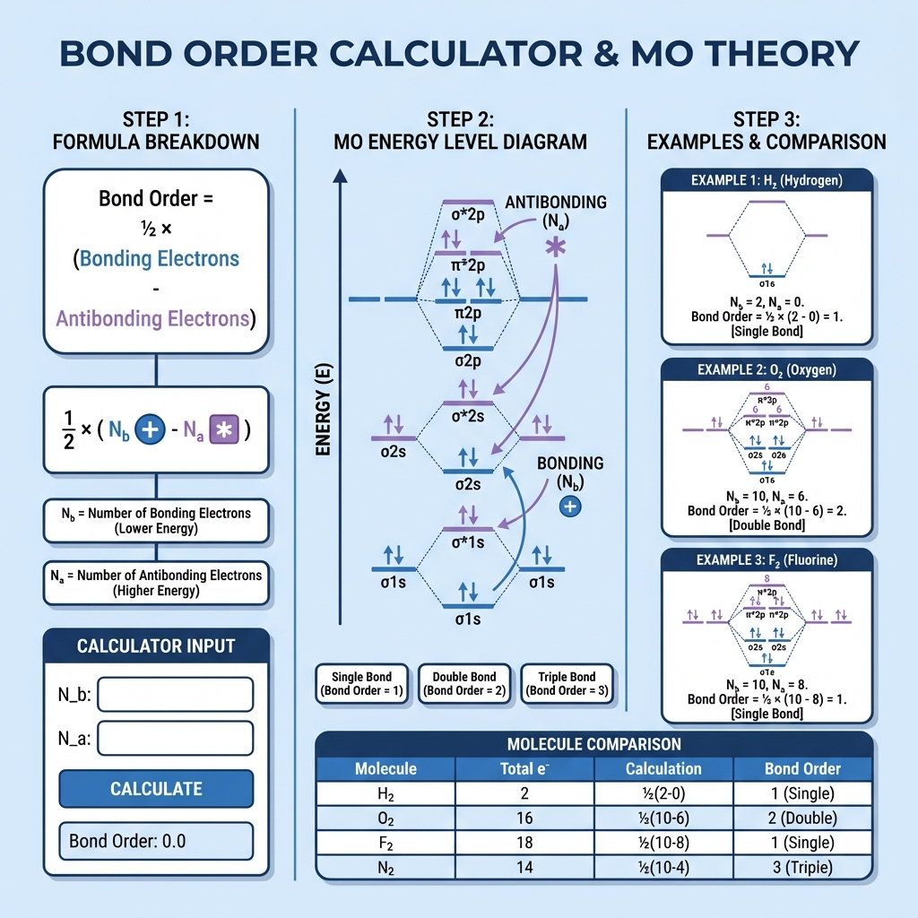 Bond Order Calculation Details