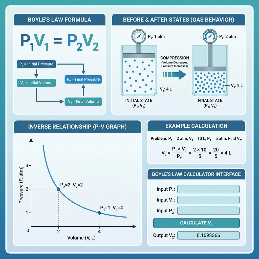 Boyle’s Law Calculation Details