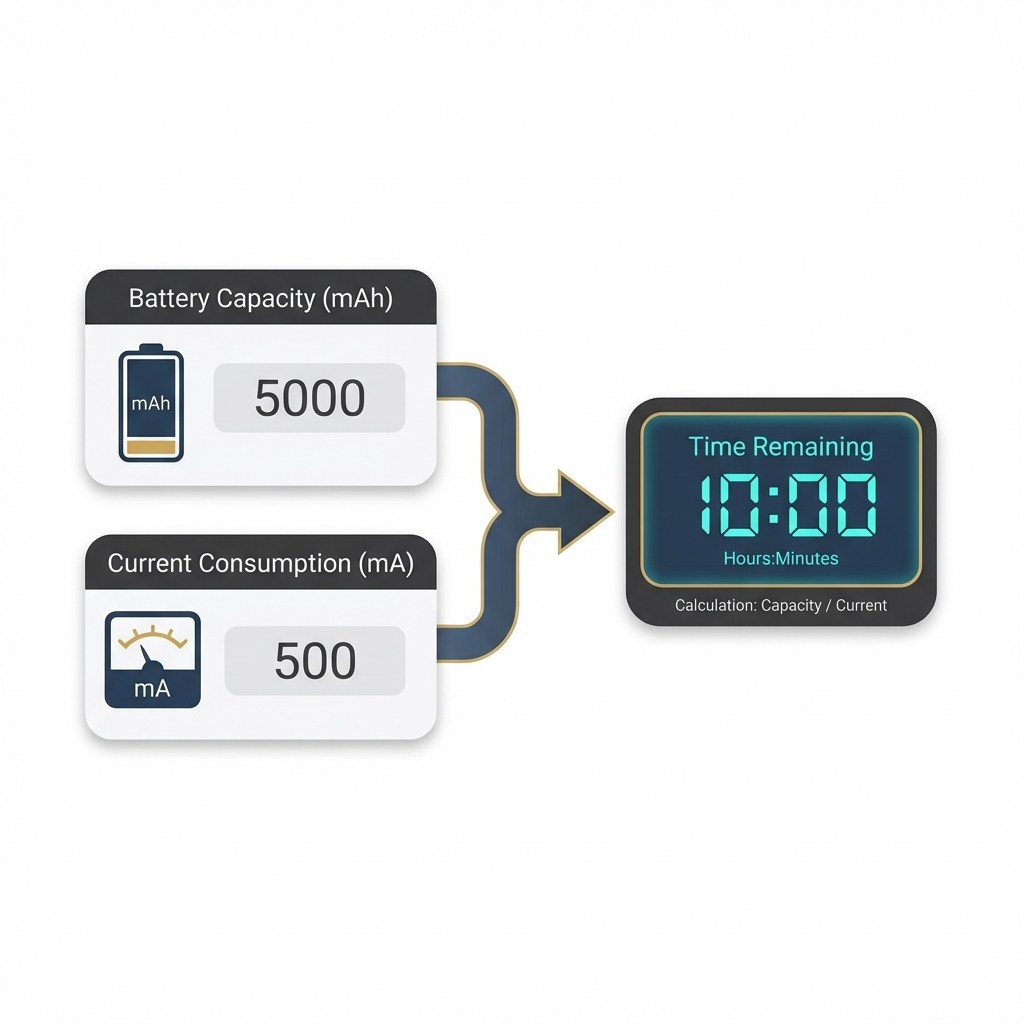 Battery Life Calculation Formula