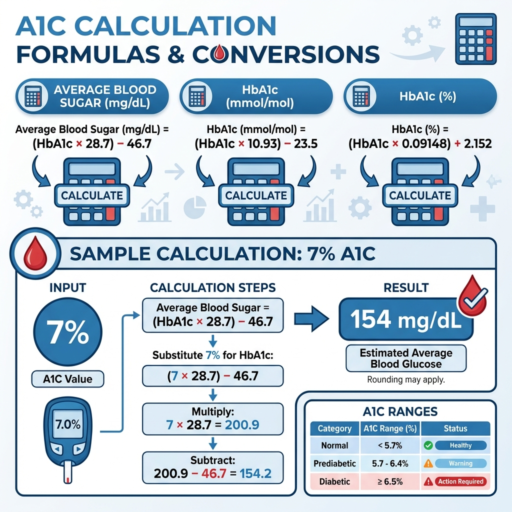 A1C Conversion Chart Details