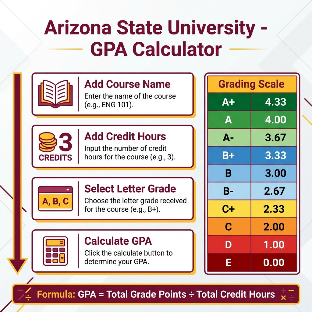 ASU GPA Calculation Logic