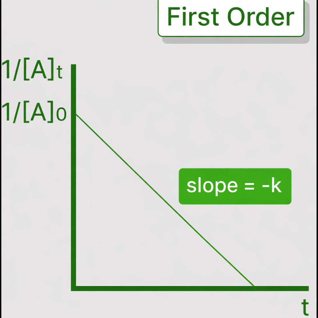 1st order of Rate Constant