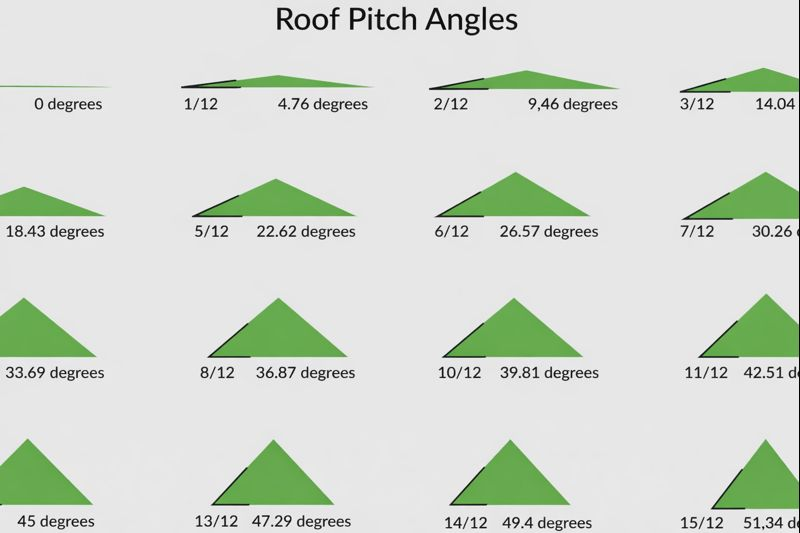 roof pitch chart