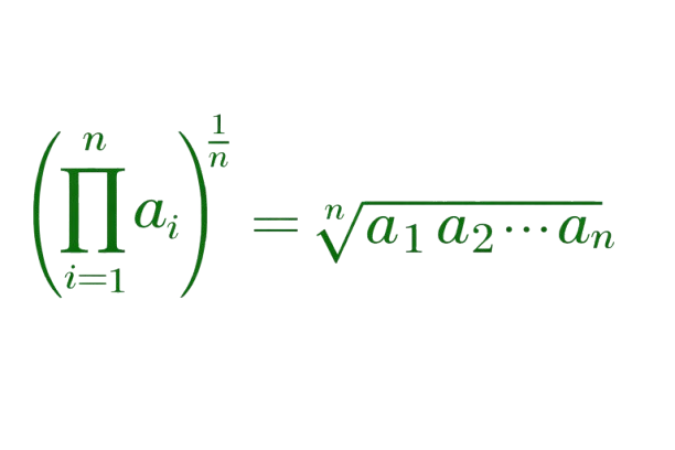 Geometric Mean Calculation Details