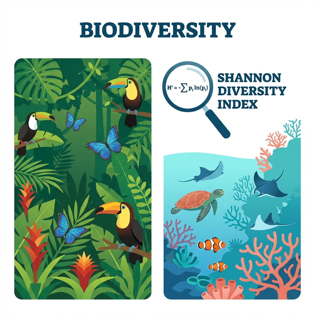 Shannon Diversity Index Hero Illustration