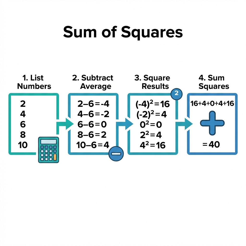 Sum of Squares Calculation Details