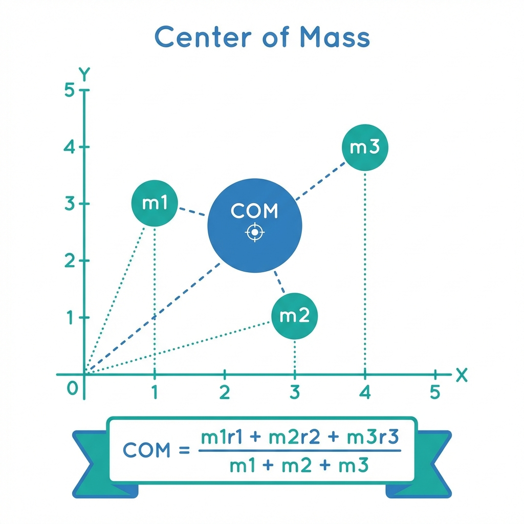 Center of Mass Calculation Details