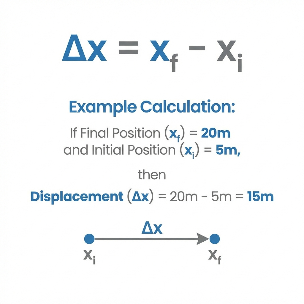 Displacement Calculation Details