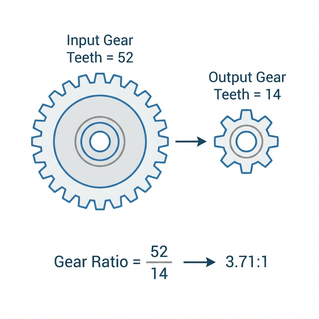 Gear Ratio Calculation Example