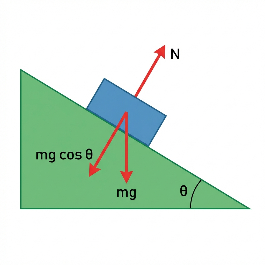 Normal Force Illustration