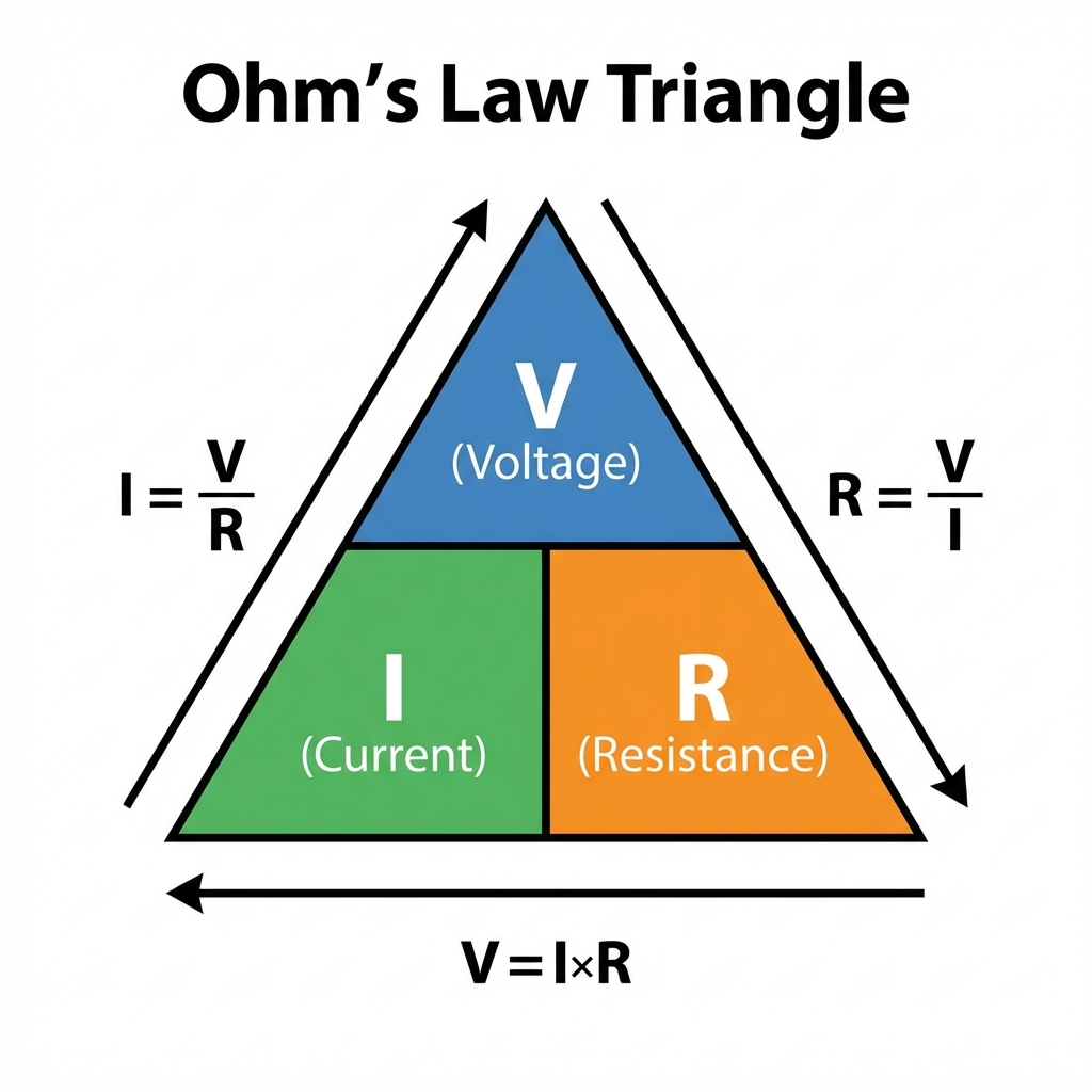 Ohm's Law Triangle Details