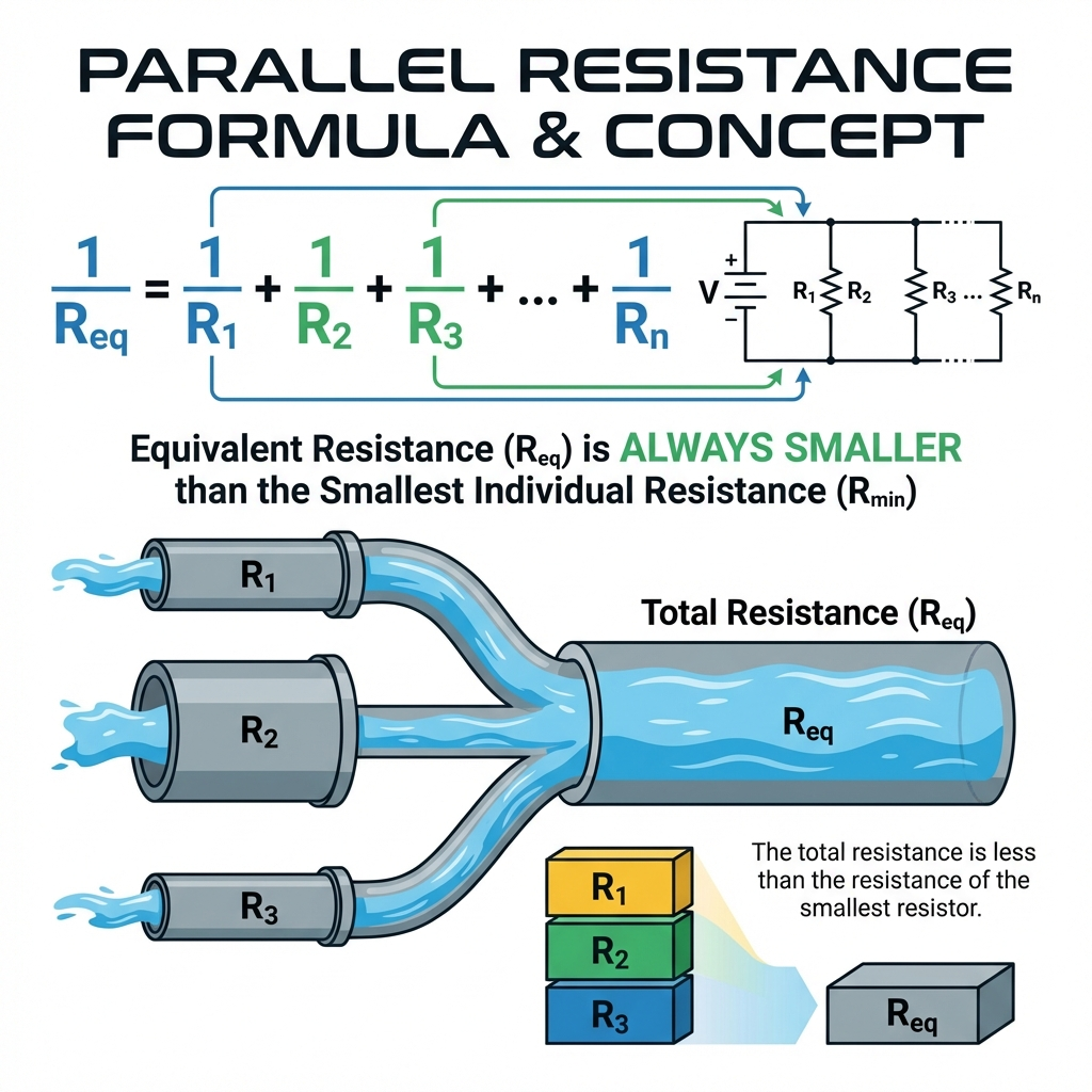 Parallel Resistance Formula Details