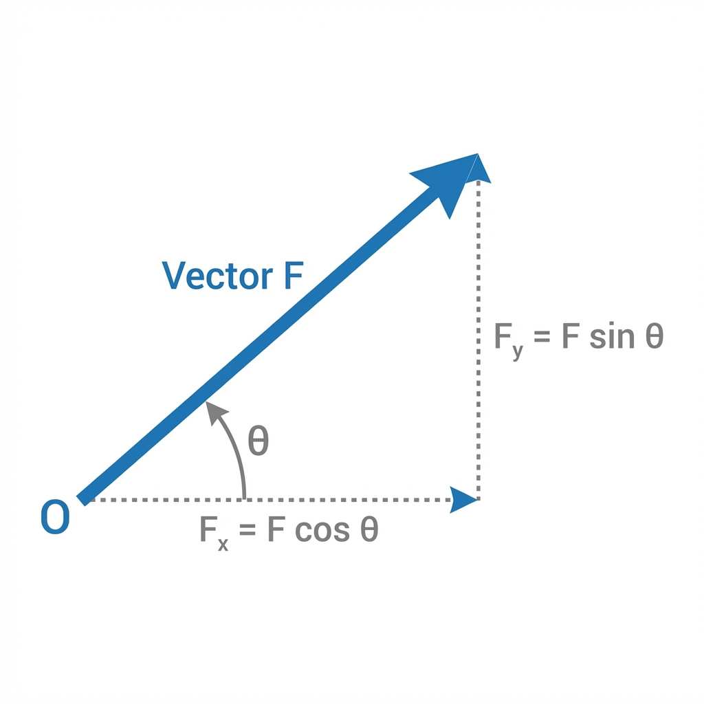 Vector Components Diagram