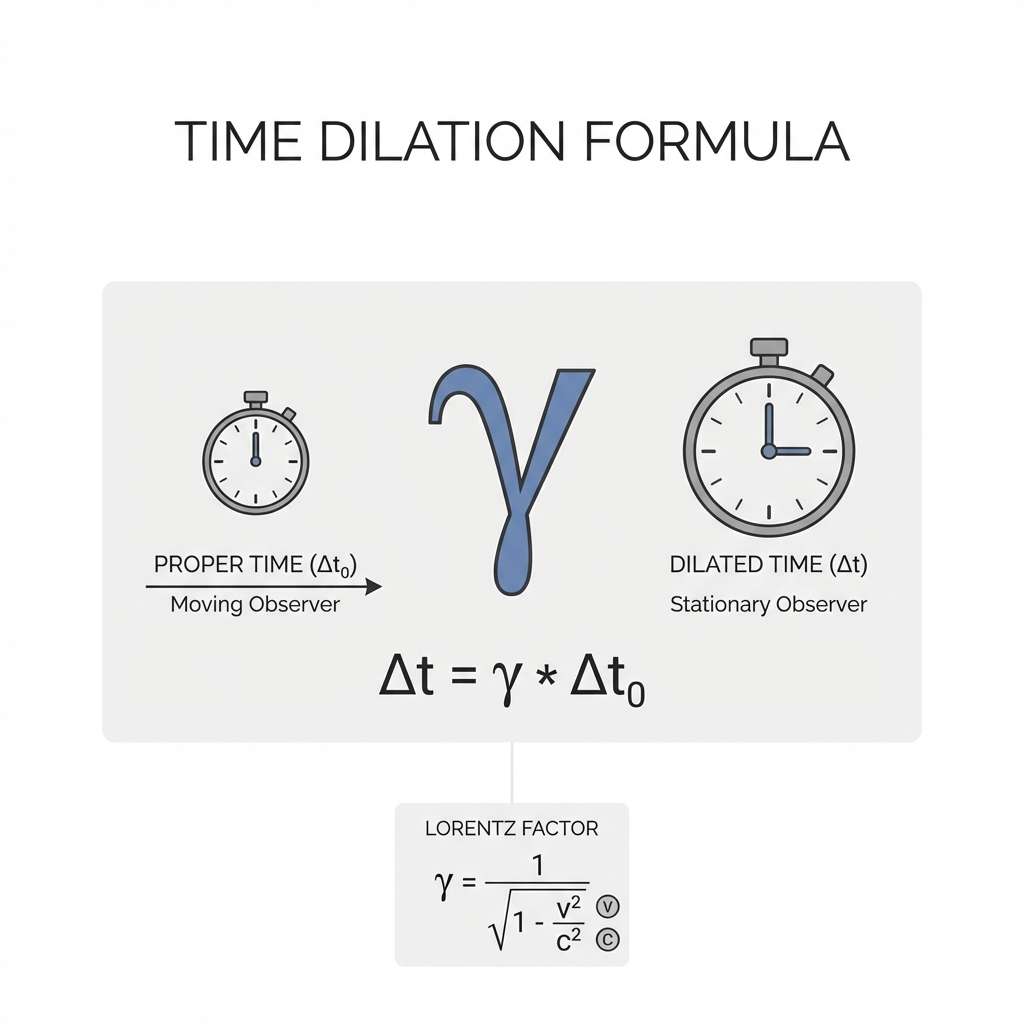 Time Dilation Formula Details