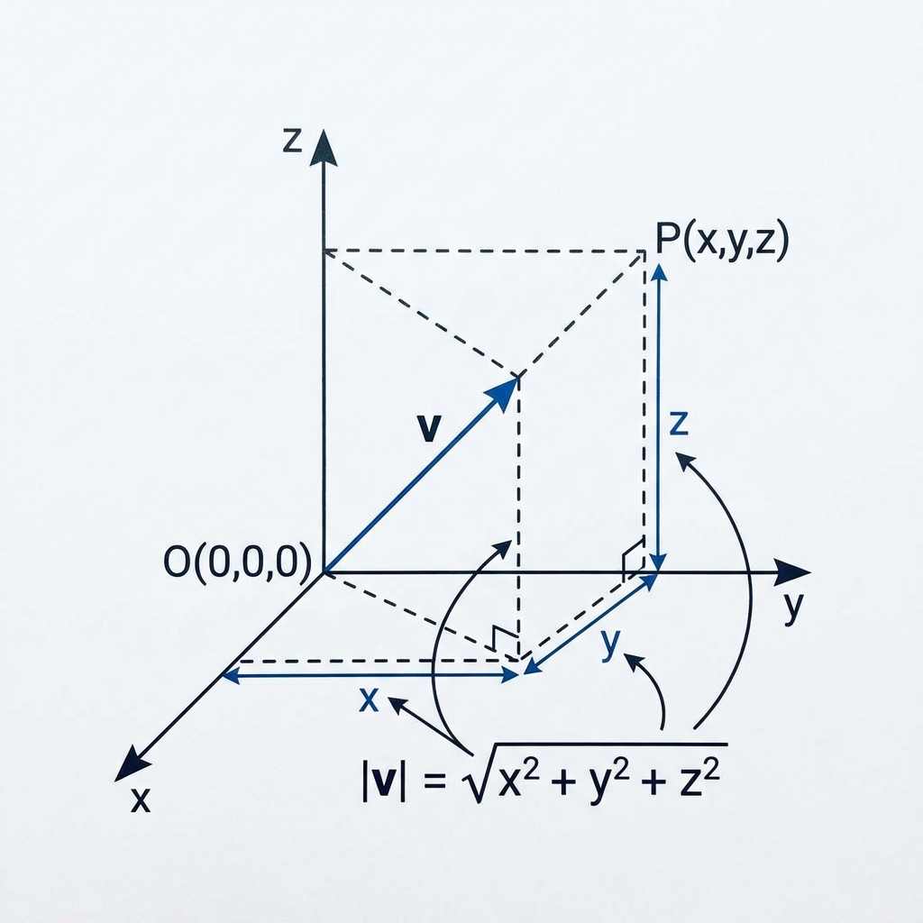 Vector Magnitude Formula Details