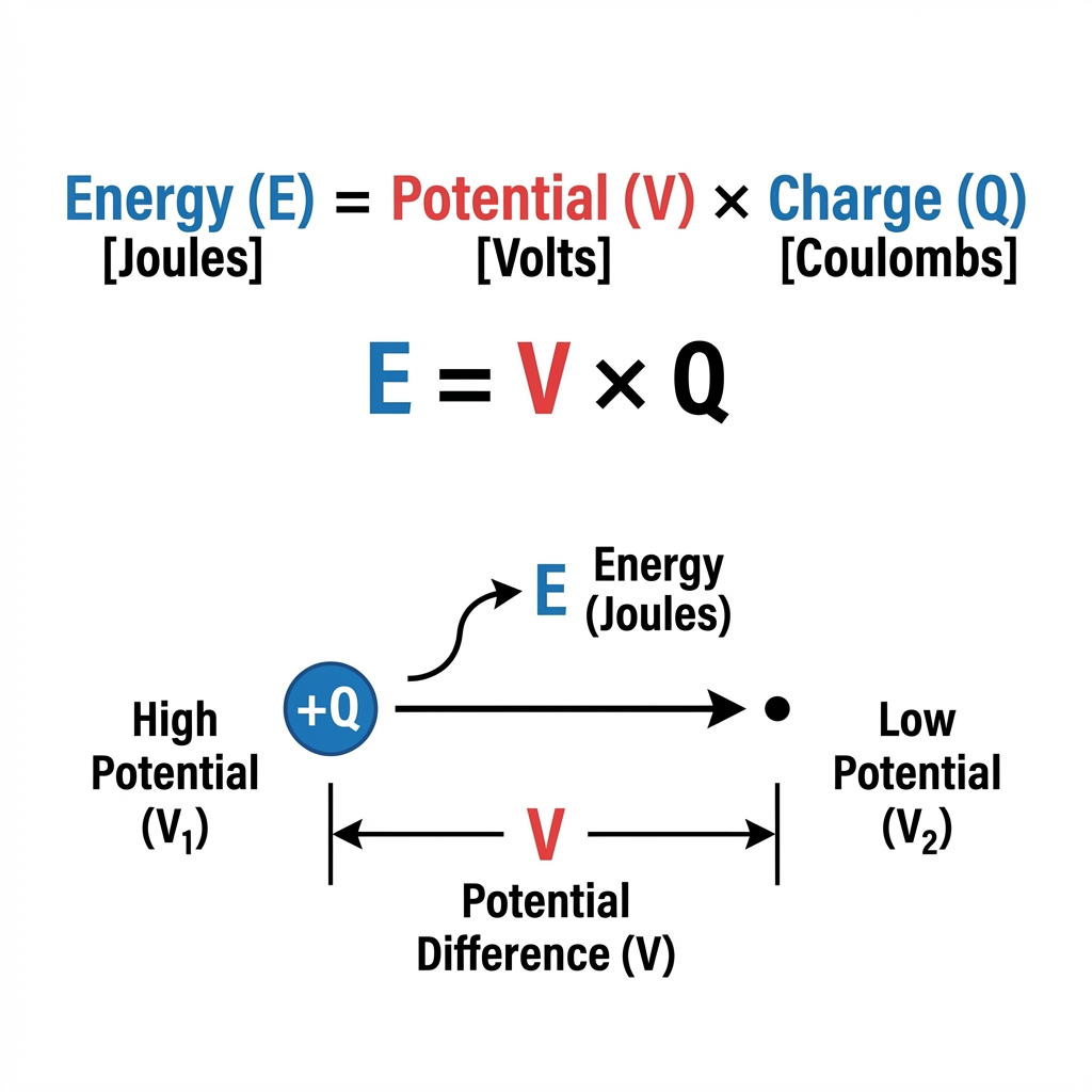Volts to Joules Formula Details