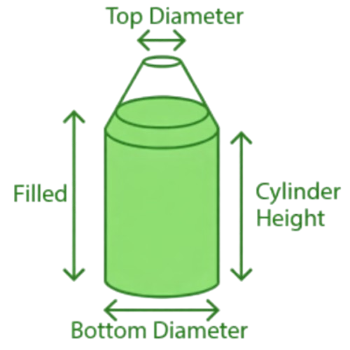 cone top tank