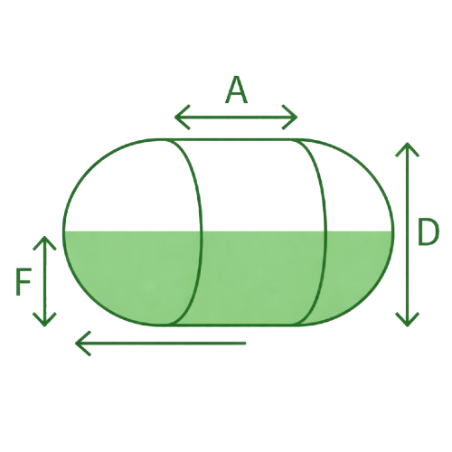 Horizontal Capsule tank
