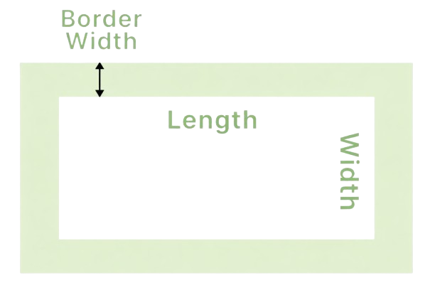 rectangle cubic yard