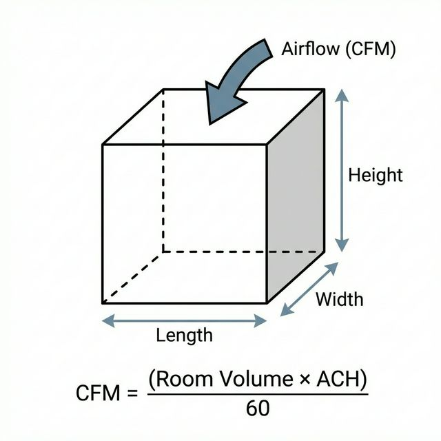 CFM Calculation Diagram - Details