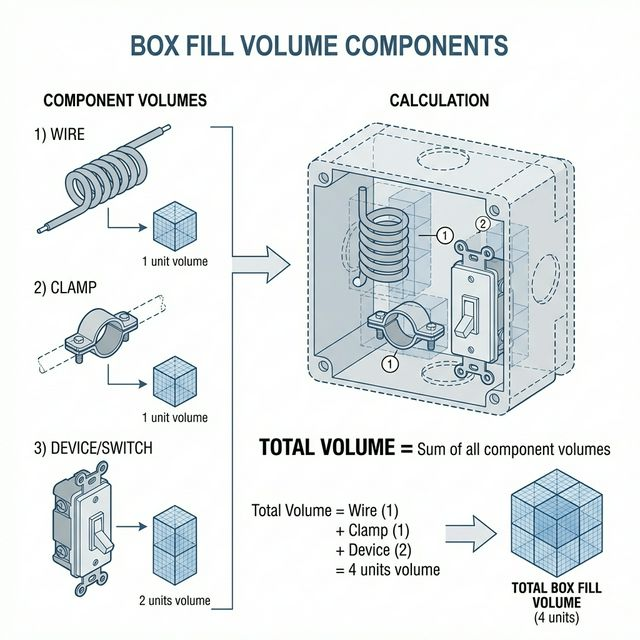 Box Fill Volume Components Calculation - Details