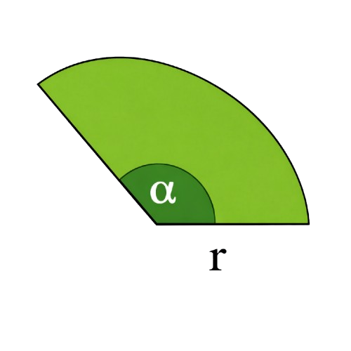area of a sector