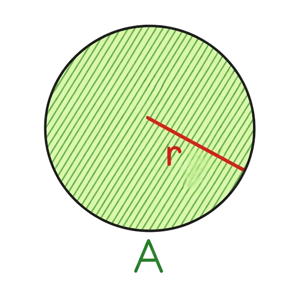 Radius from Area