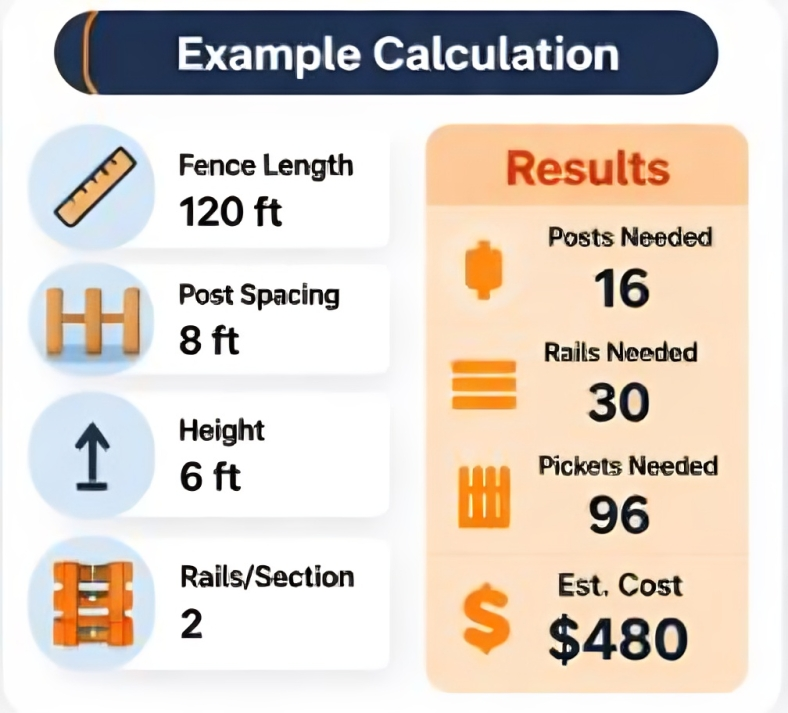 Fence Calculation Formula