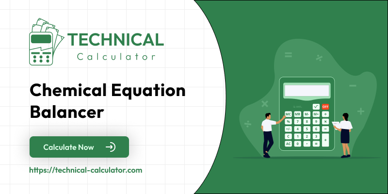 Chemical Equation Balancer Balance Equation Calculator