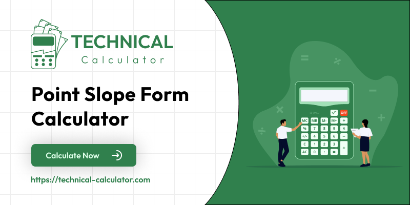 Point Slope Form Calculator